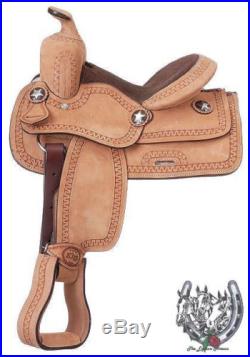 11 Inch Children's Youth Roughout Cowboy Western Saddle