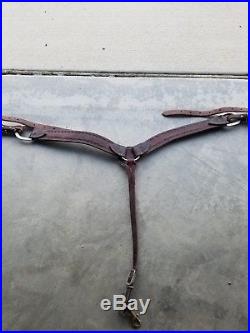 13 Used Clinton Anderson Australian Saddle withhorn & breast collar