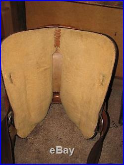 14 1/2 Used Circle Y Barrel Saddle (Made in Yoakum, Texas USA)