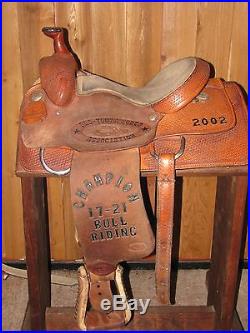14 1/2 Used Ryon's All Around Roping Saddle