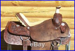 14.5 15 Western Roper SRS Paul Taylor Roping Saddle also good Pleasure Trail