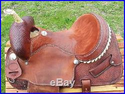14.5 Billy Cook Barrel Racing Saddle Made in Texas No Reserve