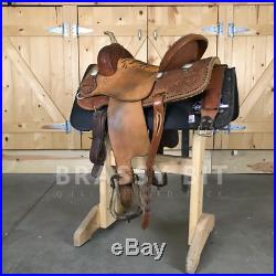14.5 Jeff Smith Cowboy Collection Barrel Saddle