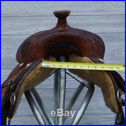 14.5 Martin Sherry Cervi Barrel Saddle