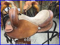 14 Billy Cook Barrel Saddle Greenville Tx @ Texas Ranch Outfitters Yantis Texas