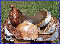 14 Double J Western Pleasure Show Saddle Made in Texas