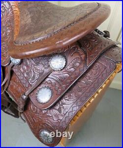 14 F. O. BAIRD Western SADDLE 1947 Very Rare Highly Collectable