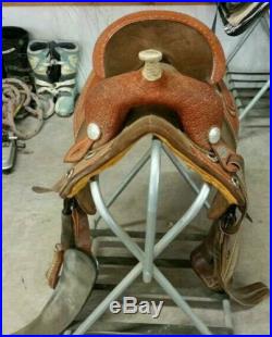 14 Original Bob Marshall Treeless Sports Barrel saddle