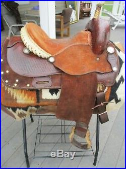 14'' Santa Fe western barrel saddle FQHB