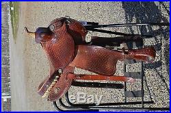 14 western billy cook barrel saddle