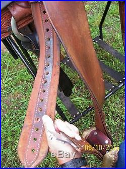 15 15.5 Teskeys Patrick Smith Roper Collection Western Roping Saddle