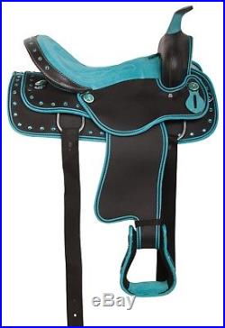 15 16 17 18 Western Pleasure Trail Barrel Horse Saddle Tack Premium Quality