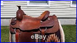 15.5'' Billy Cook Sulpher OK All Around Roping/Ranch/Trail Saddle with Extras