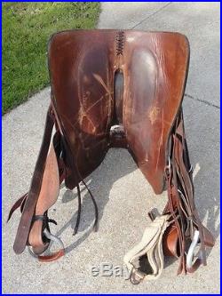 15.5 CIRCLE Y Western RANCH Horse Roping Saddle #1126 NICE