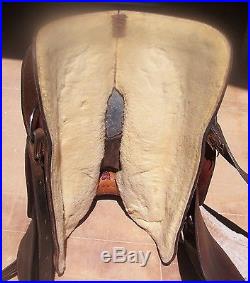 15.5 Crates Western Roping Saddle Mike Beers Roper also Good for Trail Pleasure
