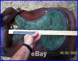 15.5 Quality Used Western Circle Y Roping Saddle also good for Pleasure & Trail