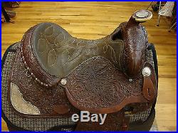 15 CIRCLE Y PARK AND TRAIL WESTERN PLEASURE/SHOW SADDLE