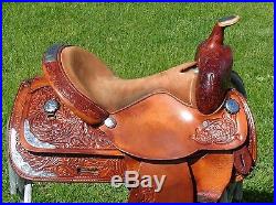 15 CIRCLE Y Park & Trail Silver Western Show Horse Saddle