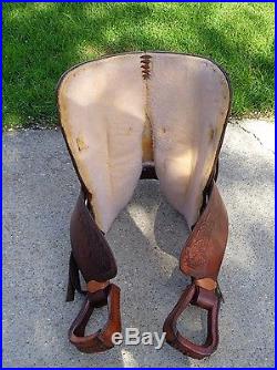 15 CIRCLE Y Park & Trail Silver Western Show Horse Saddle