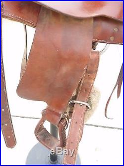 15 Circle Y Barrel Racing Horse Saddle Model 225 Think Vintage Need Tlc