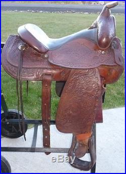 15 Circle Y Cow Country Pleasure Saddle # 1003
