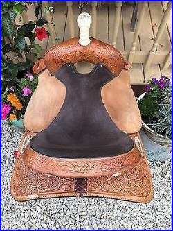 15 Circle Y- The Proven Barrel Saddle- Gently Used- Sharp