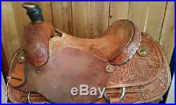 15 Custom Roping Saddle made in Greenville, TX