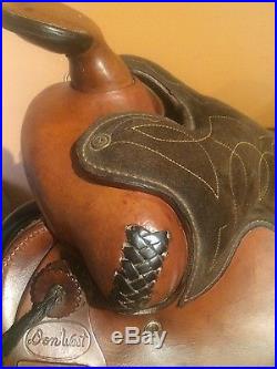 15 Don West Custom Made Gaited Pleasure Trail Ranch Western saddle-RETAIL $1250