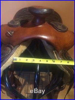 15 Don West Custom Made Gaited Pleasure Trail Ranch Western saddle-RETAIL $1250