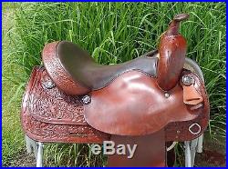 15 HEREFORD TexTan Western Horse Trail Saddle Light Weight