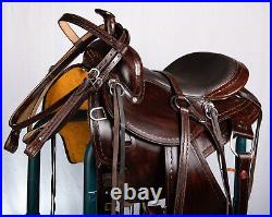 15 Leather Western Horse Saddle Trail Tennessee Gaited Saddle All Set Xmas Item