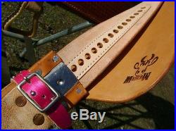15 MadcoW PINK COWGIRL UP WESTERN BARREL RACER RACING WESTERN SHOW SADDLE