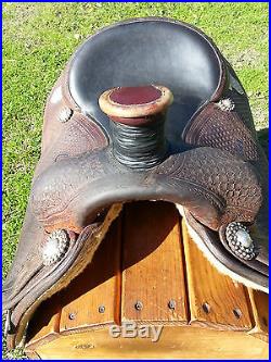 15 Martin Saddlery Roping Saddle (Team Roper) Made in Texas