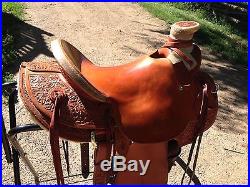 15 McCall Wade Saddle-Lady Wade with matching Breast Collar