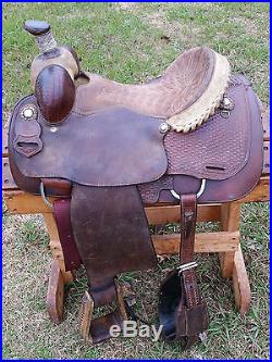 15 Tod Slone Roping Saddle Made in Texas