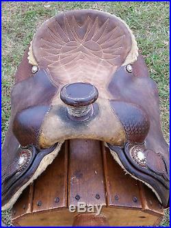 15 Tod Slone Roping Saddle Made in Texas