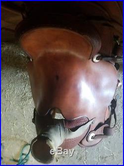 15 billy cook wade ranch saddle