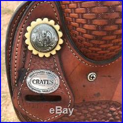 15 crates saddle