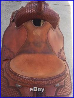 15 inch Black Rhino About The Horse Trail Saddle