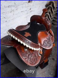 15'' western saddle barrel racing Style Saddle