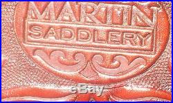 16 16.5 Western Martin Saddlery Matt Gaines Cutting Cutter Saddle Excellent