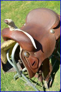 16.5 Quality Martin/ Billy Cook Type Cutting Saddle Western Tack Pleasure Trail