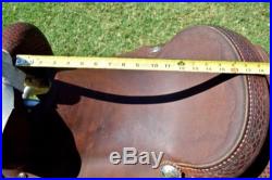 16.5 Quality Martin/ Billy Cook Type Cutting Saddle Western Tack Pleasure Trail
