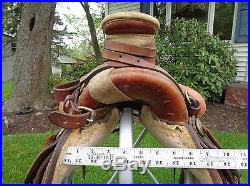 16 AMERICAN SADDLERY Arizona Rancher Western Roping Saddle #126