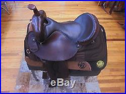 16 Big Horn Western Pleasure/ Trail Half Breed Synthetic Saddle