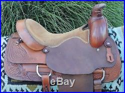 16 BIG HORN Western Horse Roping / Roper Saddle #825 w Cinch