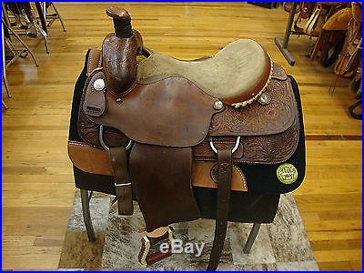 16 BILLY COOK WESTERN ROPING/ RANCH SADDLE