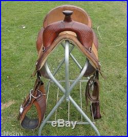 16 BOB MARSHALL by Circle Y Treeless Western Horse Barrel Racing Saddle