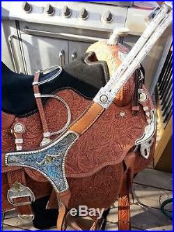 16 Big Horn Limited Edition Silver Show Saddle