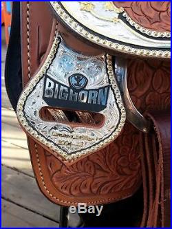 16 Big Horn Limited Edition Silver Show Saddle